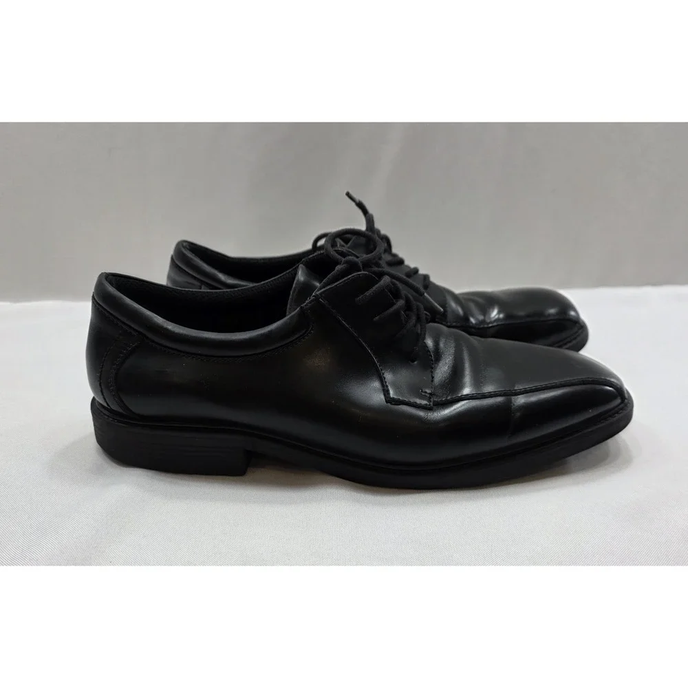 Nunn Bush 81161-001 Men's Black Comfort Gel Lace Up Dress Shoes.‎ Size 12M